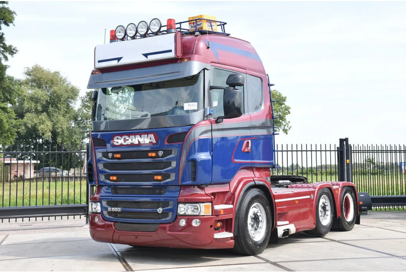 Scania R560 V8 HL 6x2/4MNB - EURO 5 - FULL AIR - AIRCO - SPECIAL INTERIOR - SLIDING FIFTH WHEEL - XENON - - Tractor unit: picture 1 Scania R560 V8 HL 6x2/4MNB - EURO 5 - FULL AIR - AIRCO - SPECIAL INTERIOR - SLIDING FIFTH WHEEL - XENON - - Tractor unit: picture 1