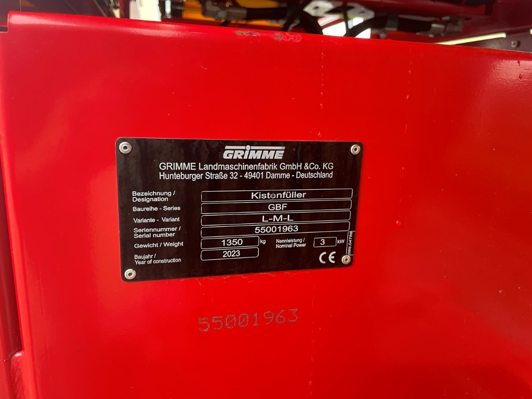 Grimme GBF L-M-L - Rental - Storage equipment: picture 2 Grimme GBF L-M-L - Rental - Storage equipment: picture 2