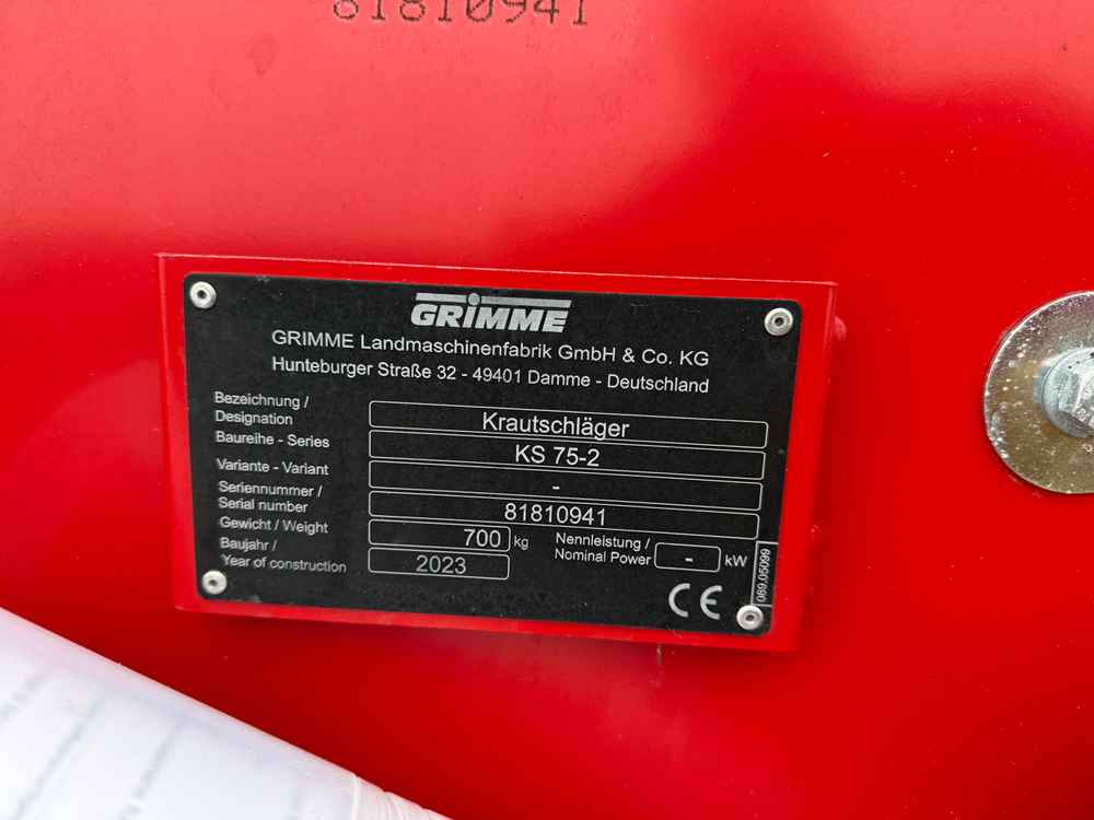 Grimme KS 75-2 - Harvester: picture 2 Grimme KS 75-2 - Harvester: picture 2
