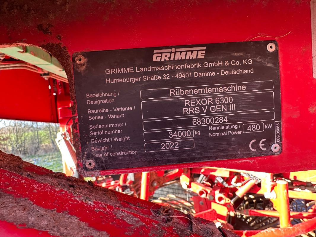 Grimme REXOR 6300 lll - Soil tillage equipment: picture 2 Grimme REXOR 6300 lll - Soil tillage equipment: picture 2