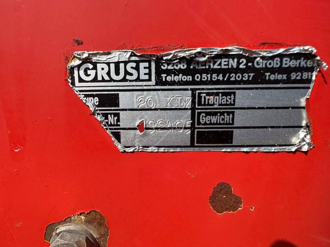 Gruse Gruse VL-20-KLZ - Harvester: picture 2 Gruse Gruse VL-20-KLZ - Harvester: picture 2