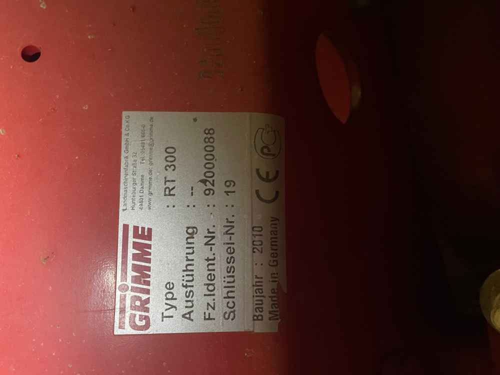 Harvester Grimme RT 300: picture 14