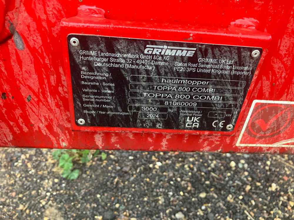 Harvester Grimme TOPPA 800 COMBI: picture 13
