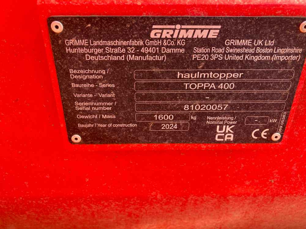 Harvester Grimme TOPPA 800 COMBI: picture 19