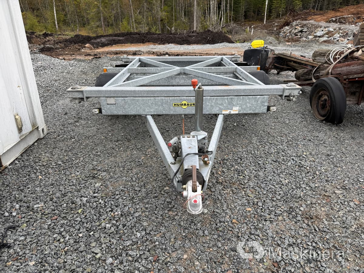 Containersläp Humbaur CON 3,5 ton - Container transporter/ Swap body trailer: picture 2 Containersläp Humbaur CON 3,5 ton - Container transporter/ Swap body trailer: picture 2