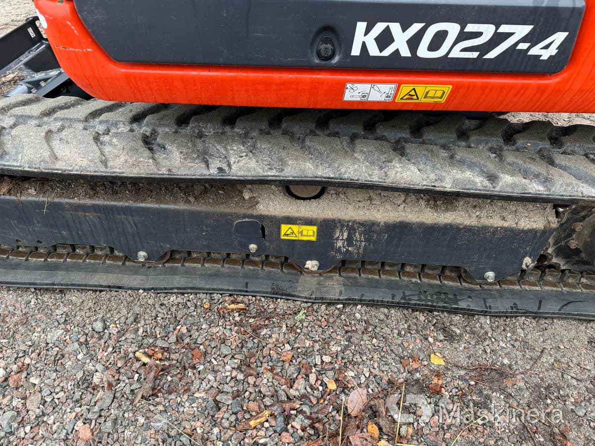 Crawler excavator Grävmaskin Kubota KX027-4 med många redskap: picture 33 Crawler excavator Grävmaskin Kubota KX027-4 med många redskap: picture 33