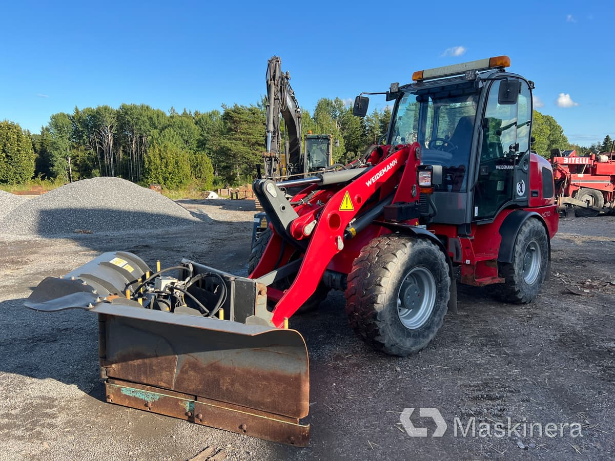 Hjullastare Weidemann 4070 CX100 med snöutrustning - Wheel loader: picture 1 Hjullastare Weidemann 4070 CX100 med snöutrustning - Wheel loader: picture 1