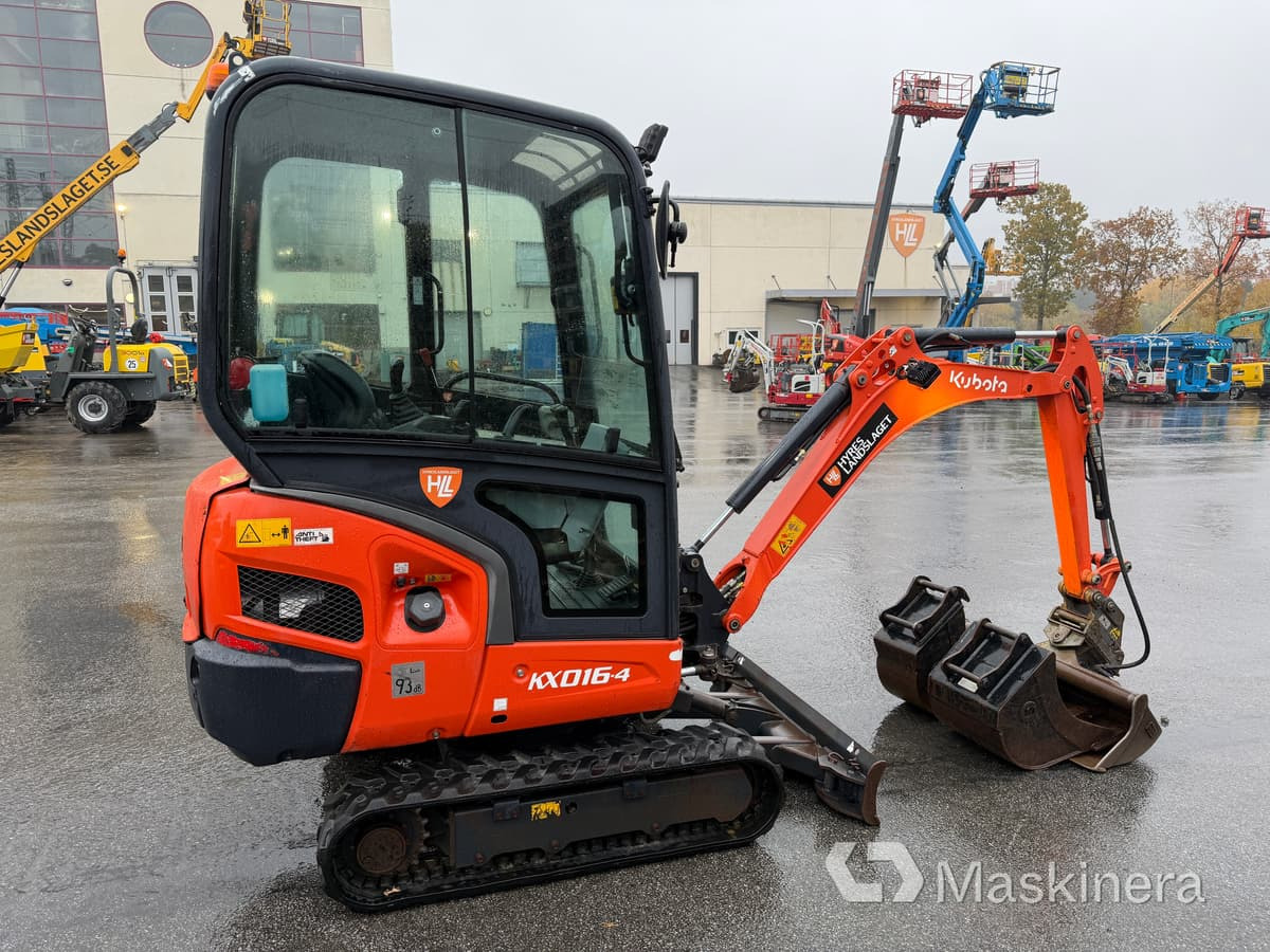 Kubota KX016-4  Grävmaskin Kubota KX016-4 - Crawler excavator: picture 4 Kubota KX016-4  Grävmaskin Kubota KX016-4 - Crawler excavator: picture 4