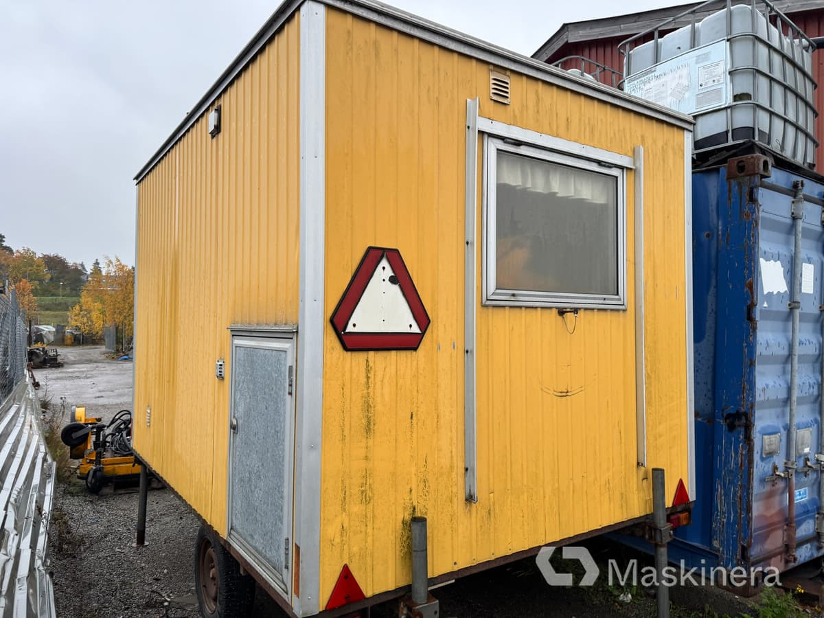 Personalvagn Valla Vagnen TRV 4 - Construction container, Trailer: picture 2 Personalvagn Valla Vagnen TRV 4 - Construction container, Trailer: picture 2
