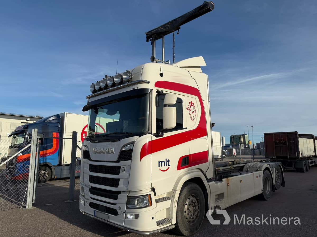 Scania R580 6X2 / Kilafors Lastväxlare Scania R580 6X2 ink. Lastväxlarsläp Kilafors - Hook lift truck: picture 1 Scania R580 6X2 / Kilafors Lastväxlare Scania R580 6X2 ink. Lastväxlarsläp Kilafors - Hook lift truck: picture 1