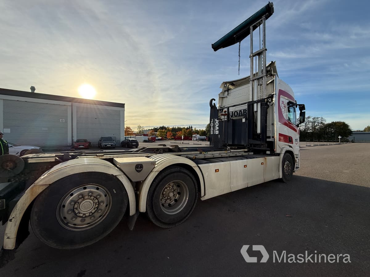 Scania R580 6X2 / Kilafors Lastväxlare Scania R580 6X2 ink. Lastväxlarsläp Kilafors - Hook lift truck: picture 4 Scania R580 6X2 / Kilafors Lastväxlare Scania R580 6X2 ink. Lastväxlarsläp Kilafors - Hook lift truck: picture 4