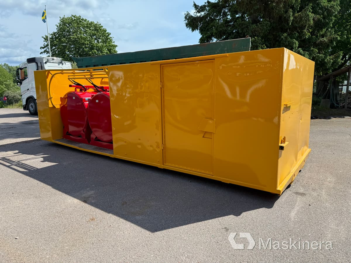 Servicecontainer på lastväxlarram - Roll-off container: picture 1 Servicecontainer på lastväxlarram - Roll-off container: picture 1