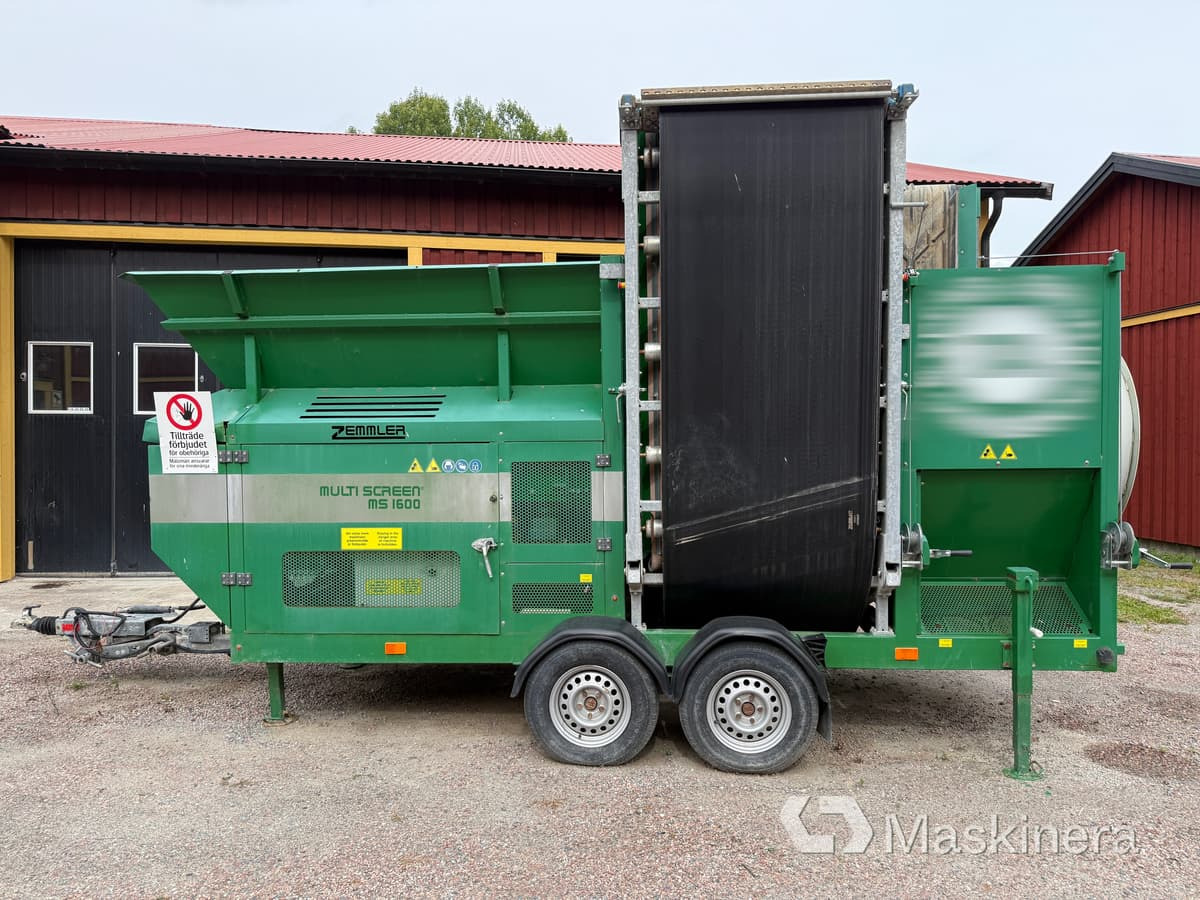 Sorteringsverk Zemmler Multi Screen 1600 - Screener: picture 2 Sorteringsverk Zemmler Multi Screen 1600 - Screener: picture 2