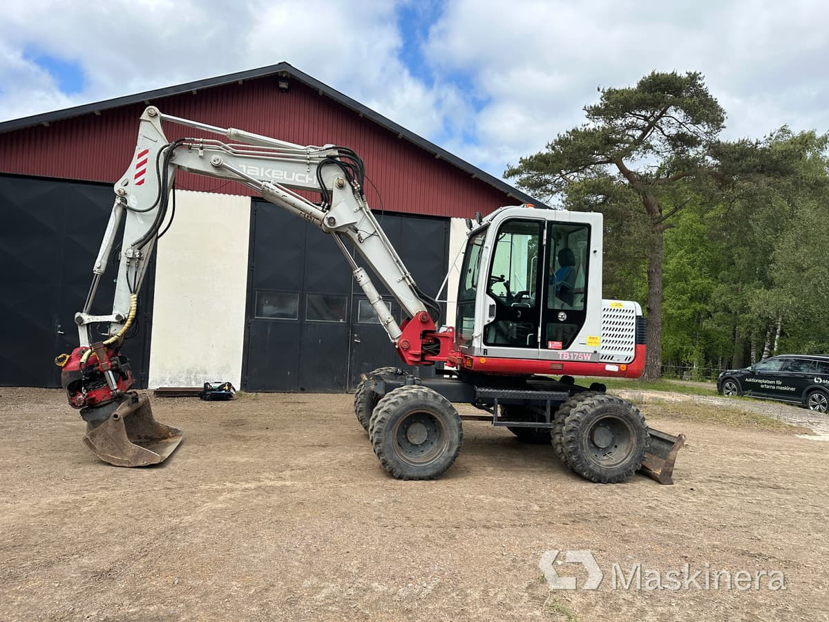 Takeuchi Take-Job TB 175W Hjulgrävare Take-Job TB 175W - Crawler excavator: picture 2 Takeuchi Take-Job TB 175W Hjulgrävare Take-Job TB 175W - Crawler excavator: picture 2
