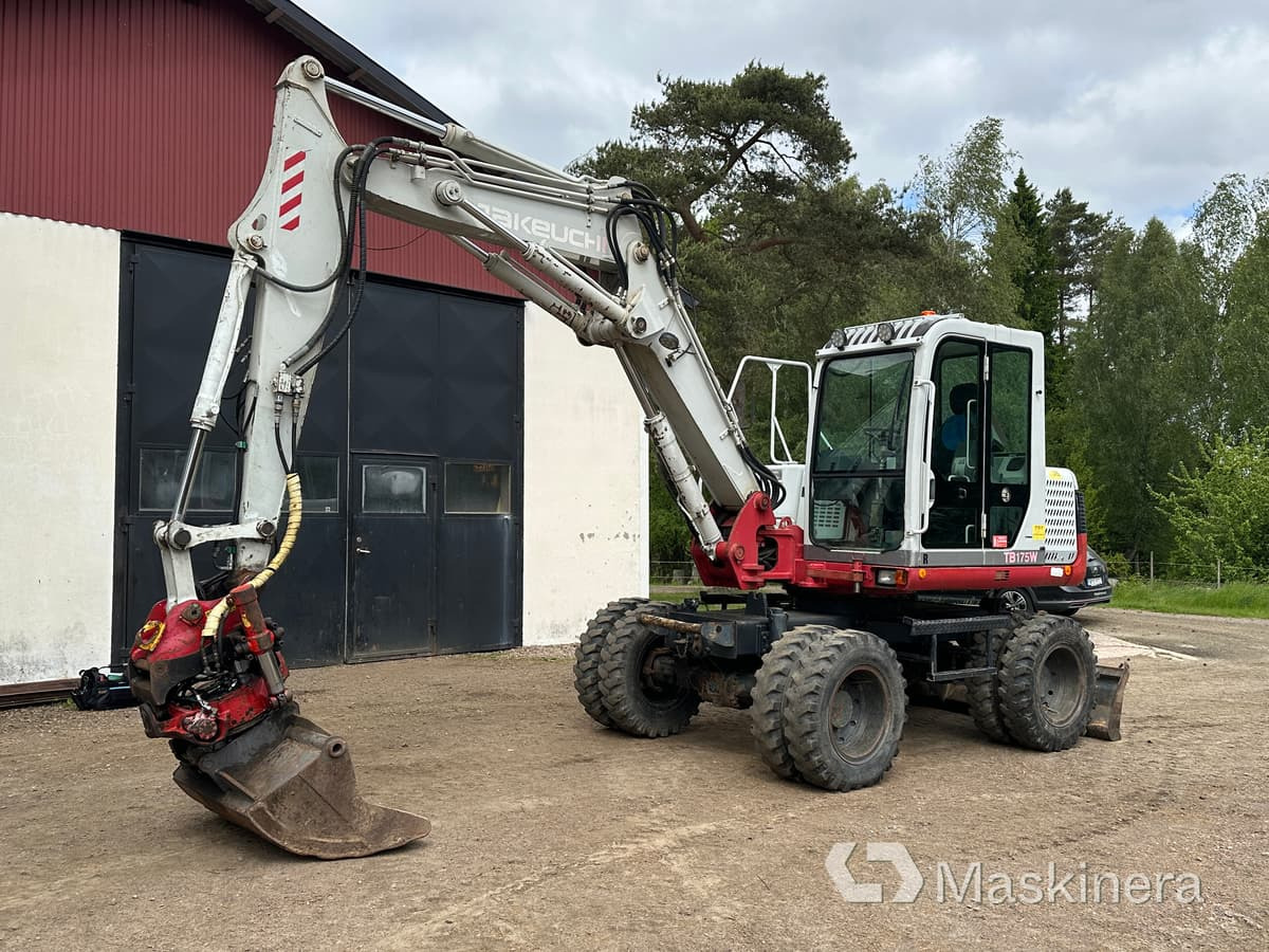 Takeuchi Take-Job TB 175W Hjulgrävare Take-Job TB 175W - Crawler excavator: picture 1 Takeuchi Take-Job TB 175W Hjulgrävare Take-Job TB 175W - Crawler excavator: picture 1