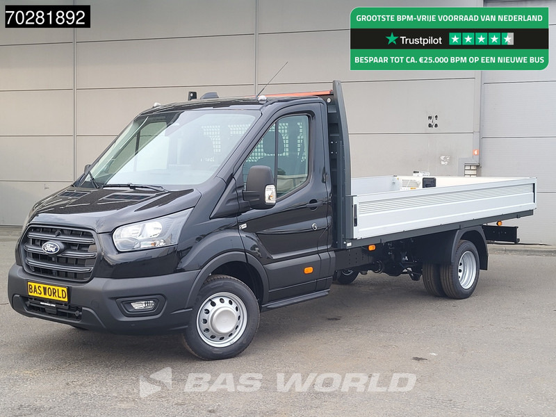 Ford Transit 170pk Open Laadbak Dubbellucht 3,5t Trekhaak Airco Cruise Camera SYNC4 scherm Euro6 Pritsche Pickup Open Box Airco Trekhaak Crui - Flatbed van: picture 1 Ford Transit 170pk Open Laadbak Dubbellucht 3,5t Trekhaak Airco Cruise Camera SYNC4 scherm Euro6 Pritsche Pickup Open Box Airco Trekhaak Crui - Flatbed van: picture 1