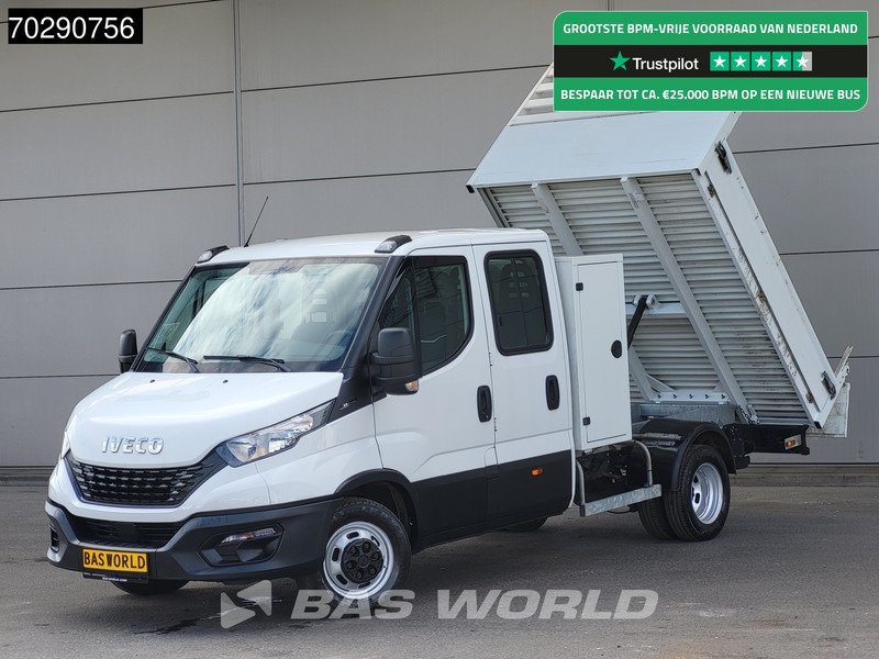 Iveco Daily 35C14 Kipper met Kist Dubbel Cabine Dubbellucht 3,5t Trekhaak Airco Cruise Euro6 Kieper Tipper Benne 2m3 Airco Trekhaak Cruise c - Tipper van: picture 1 Iveco Daily 35C14 Kipper met Kist Dubbel Cabine Dubbellucht 3,5t Trekhaak Airco Cruise Euro6 Kieper Tipper Benne 2m3 Airco Trekhaak Cruise c - Tipper van: picture 1