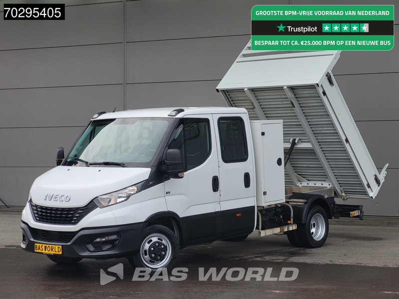 Iveco Daily 35C14 Kipper met Kist Dubbel Cabine Dubbellucht 3,5t Trekhaak Airco Cruise Euro6 Kieper Tipper Benne Airco Trekhaak Cruise contr - Tipper van: picture 1 Iveco Daily 35C14 Kipper met Kist Dubbel Cabine Dubbellucht 3,5t Trekhaak Airco Cruise Euro6 Kieper Tipper Benne Airco Trekhaak Cruise contr - Tipper van: picture 1