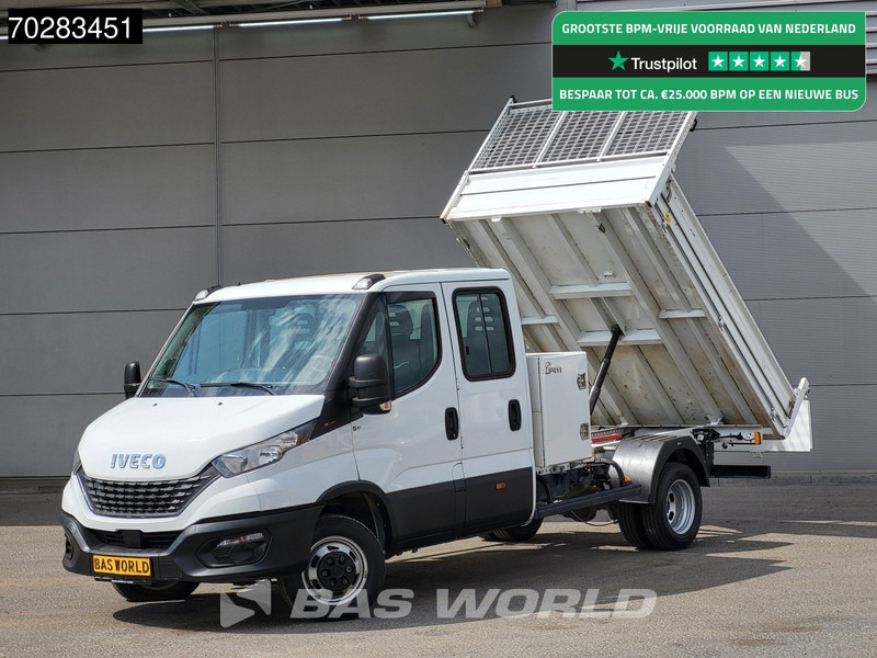 Iveco Daily 35C16 3.0L Kipper met Kist Dubbel Cabine Dubbellucht 3,5t Trekhaak Airco Cruise Euro6 Kieper Tipper Benne Airco Trekhaak Cruise - Tipper van: picture 1 Iveco Daily 35C16 3.0L Kipper met Kist Dubbel Cabine Dubbellucht 3,5t Trekhaak Airco Cruise Euro6 Kieper Tipper Benne Airco Trekhaak Cruise - Tipper van: picture 1