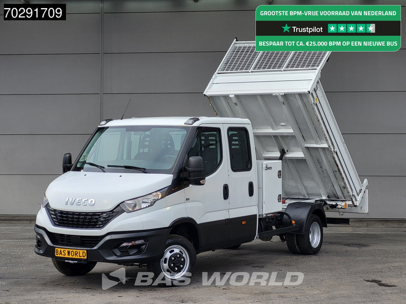 Iveco Daily 35C16 3.0L Open Laadbak met Kist Dubbel Cabine 3,5t Trekhaak Airco Cruise Euro6 Pritsche Pickup Open Box 2m3 Airco Trekhaak Crui - Flatbed van: picture 1 Iveco Daily 35C16 3.0L Open Laadbak met Kist Dubbel Cabine 3,5t Trekhaak Airco Cruise Euro6 Pritsche Pickup Open Box 2m3 Airco Trekhaak Crui - Flatbed van: picture 1