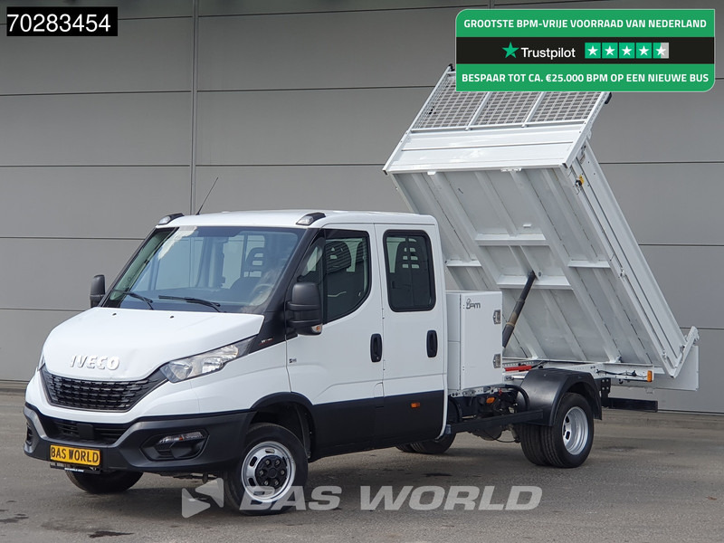 Iveco Daily 35C16 Kipper met Kist Dubbel Cabine Dubbellucht 3,5t Trekhaak Airco Cruise Euro6 Kipper Tipper Benne 2m3 Airco Trekhaak Cruise c - Tipper van: picture 1 Iveco Daily 35C16 Kipper met Kist Dubbel Cabine Dubbellucht 3,5t Trekhaak Airco Cruise Euro6 Kipper Tipper Benne 2m3 Airco Trekhaak Cruise c - Tipper van: picture 1