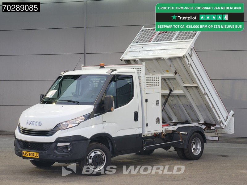Iveco Daily 35C16 Kipper met Kraan Dubbellucht 3,5t Trekhaak Airco Cruise Camera Euro6 Crane Kran Kranwagen 2m3 Airco Trekhaak Cruise contro - Tipper van: picture 1 Iveco Daily 35C16 Kipper met Kraan Dubbellucht 3,5t Trekhaak Airco Cruise Camera Euro6 Crane Kran Kranwagen 2m3 Airco Trekhaak Cruise contro - Tipper van: picture 1