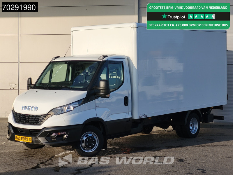 Iveco Daily 35C16 Laadklep Bakwagen Dubbellucht Airco 3,5t Trekgewicht Euro6 Meubelbak Koffer 19m3 Airco - Box van: picture 1 Iveco Daily 35C16 Laadklep Bakwagen Dubbellucht Airco 3,5t Trekgewicht Euro6 Meubelbak Koffer 19m3 Airco - Box van: picture 1