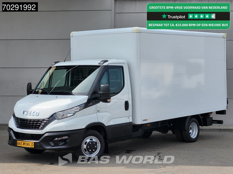 Iveco Daily 35C16 Laadklep Bakwagen Dubbellucht Airco Euro6 Meubelbak Koffer 20m3 Airco - Box van: picture 1 Iveco Daily 35C16 Laadklep Bakwagen Dubbellucht Airco Euro6 Meubelbak Koffer 20m3 Airco - Box van: picture 1
