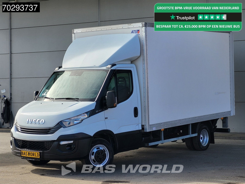 Iveco Daily 35C16 Laadklep Dubbellucht Bakwagen Airco Cruise Euro6 Meubelbak Koffer 20m3 Airco Cruise control - Box van: picture 1 Iveco Daily 35C16 Laadklep Dubbellucht Bakwagen Airco Cruise Euro6 Meubelbak Koffer 20m3 Airco Cruise control - Box van: picture 1