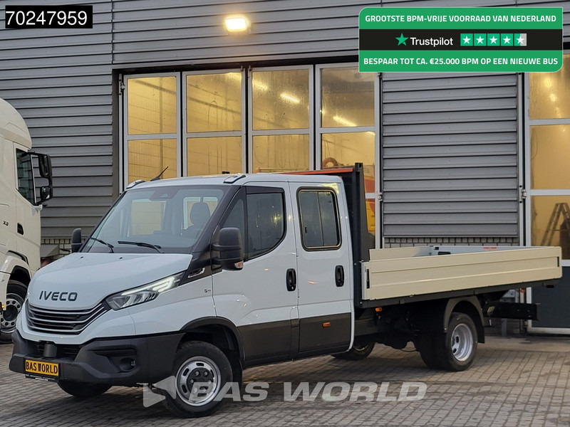 Iveco Daily 35C18 3.0 180PK Nwe model 2025 Dubbel Cabine Open laadbak Navi ACC LED 3,5T Trekvermogen Pritsche Pickup 3m3 Airco Dubbel cabine - Flatbed van: picture 1 Iveco Daily 35C18 3.0 180PK Nwe model 2025 Dubbel Cabine Open laadbak Navi ACC LED 3,5T Trekvermogen Pritsche Pickup 3m3 Airco Dubbel cabine - Flatbed van: picture 1