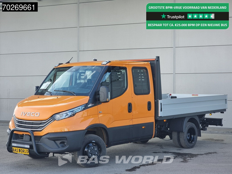 Iveco Daily 35C21 3.0 210PK Black Edition 2025model Dubbel Cabine Open laadbak 3.5t Trekhaak CarPlay ACC LED Pritsche Pickup Airco Dubbel ca - Flatbed van: picture 1 Iveco Daily 35C21 3.0 210PK Black Edition 2025model Dubbel Cabine Open laadbak 3.5t Trekhaak CarPlay ACC LED Pritsche Pickup Airco Dubbel ca - Flatbed van: picture 1