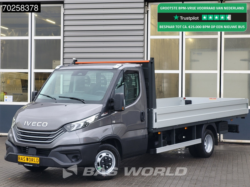 Iveco Daily 35C21 3.0L Automaat 210PK 2025-Model Open laadbak Dubbellucht CarPlay ACC LED 3,5T Trekvermogen Euro6 Pritsche Pickup Airco - Flatbed van: picture 1 Iveco Daily 35C21 3.0L Automaat 210PK 2025-Model Open laadbak Dubbellucht CarPlay ACC LED 3,5T Trekvermogen Euro6 Pritsche Pickup Airco - Flatbed van: picture 1