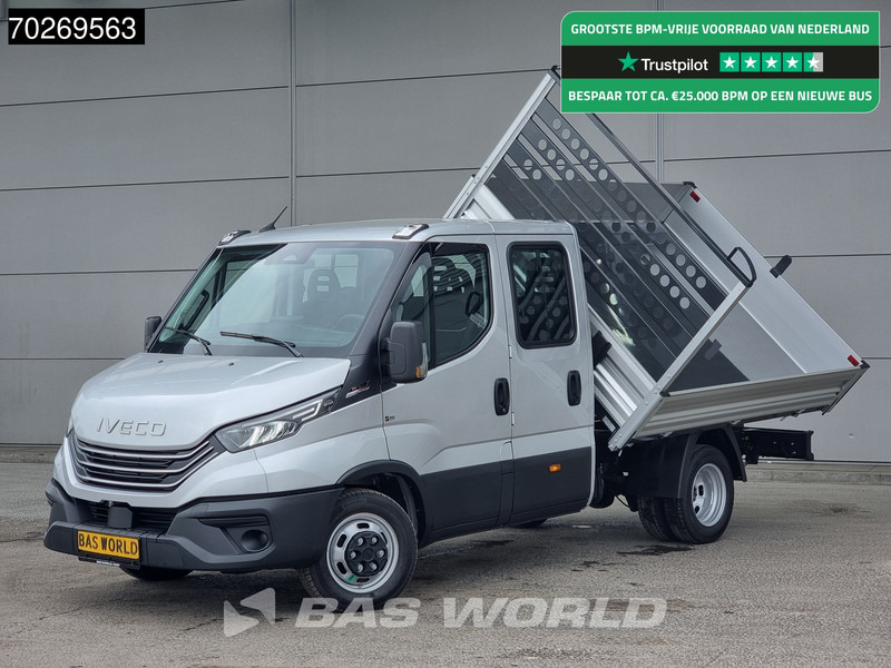 Iveco Daily 35C21 3 zijdige Kipper Dubbel Cabine 210PK 3.0L Dubbellucht Airco Cruise LED Camera Tipper Benne Kieper 2m3 Airco Dubbel cabine - Tipper van: picture 1 Iveco Daily 35C21 3 zijdige Kipper Dubbel Cabine 210PK 3.0L Dubbellucht Airco Cruise LED Camera Tipper Benne Kieper 2m3 Airco Dubbel cabine - Tipper van: picture 1