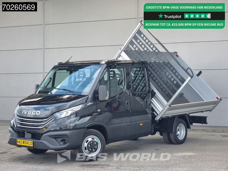 Iveco Daily 35C21 3 zijdige Kipper Dubbel Cabine 210PK 3.0L Dubbellucht Airco Cruise LED Camera Tipper Benne Kieper 2m3 Airco - Tipper van: picture 1 Iveco Daily 35C21 3 zijdige Kipper Dubbel Cabine 210PK 3.0L Dubbellucht Airco Cruise LED Camera Tipper Benne Kieper 2m3 Airco - Tipper van: picture 1