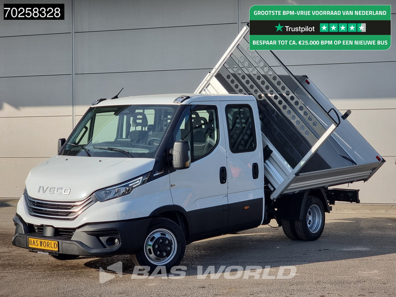 Iveco Daily 35C21 3 zijdige Kipper Dubbel Cabine 210PK 3.0L Dubbellucht Airco Cruise LED Camera Tipper Benne Kieper 2m3 Airco Trekhaak - Tipper van: picture 1 Iveco Daily 35C21 3 zijdige Kipper Dubbel Cabine 210PK 3.0L Dubbellucht Airco Cruise LED Camera Tipper Benne Kieper 2m3 Airco Trekhaak - Tipper van: picture 1