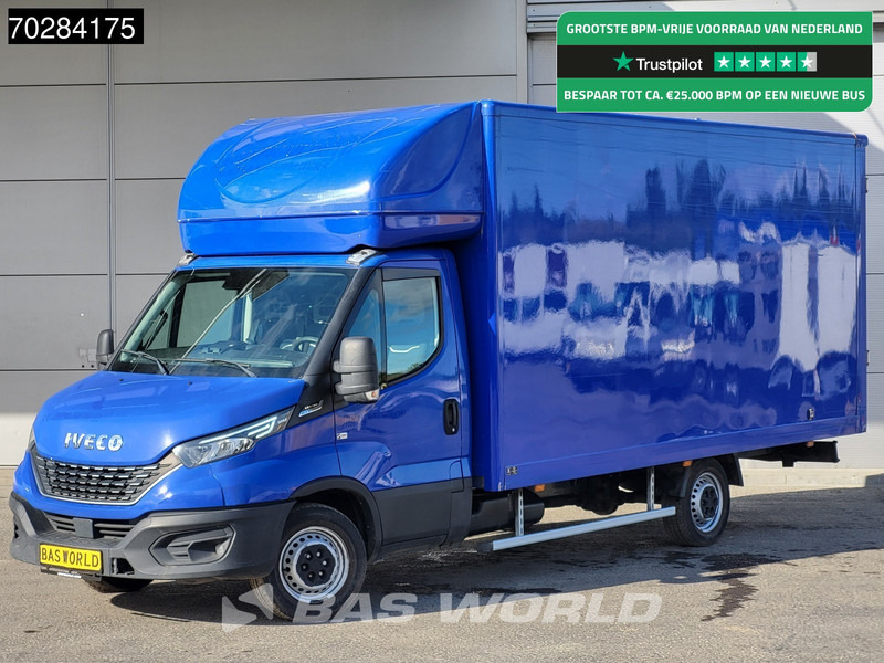 Iveco Daily 35S14 Automaat 488cm lang Bakwagen Achterdeuren Airco Cruise Camera Euro6 Meubelbak Koffer 23m3 Airco Cruise control - Box van: picture 1 Iveco Daily 35S14 Automaat 488cm lang Bakwagen Achterdeuren Airco Cruise Camera Euro6 Meubelbak Koffer 23m3 Airco Cruise control - Box van: picture 1
