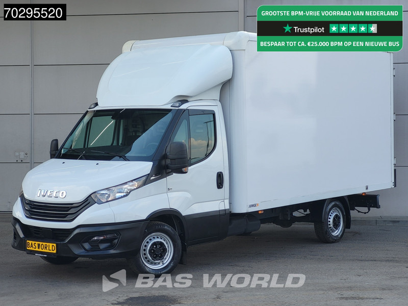 Iveco Daily 35S16 Automaat Bakwagen Achterdeuren 160PK Airco Camera Euro6 Meubelbak Koffer 21m3 Airco - Box van: picture 1 Iveco Daily 35S16 Automaat Bakwagen Achterdeuren 160PK Airco Camera Euro6 Meubelbak Koffer 21m3 Airco - Box van: picture 1