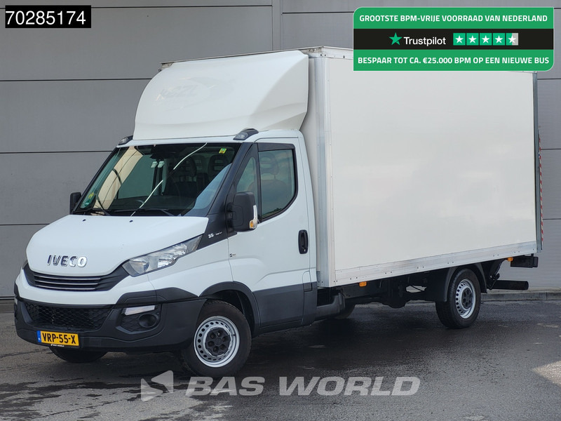 Iveco Daily 35S16 Automaat Laadklep Bakwagen 160PK Airco Cruise Euro6 Meubelbak Koffer 19m3 Airco Cruise control - Box van: picture 1 Iveco Daily 35S16 Automaat Laadklep Bakwagen 160PK Airco Cruise Euro6 Meubelbak Koffer 19m3 Airco Cruise control - Box van: picture 1