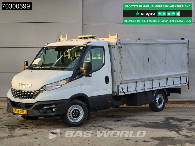 Iveco Daily 35S16 Automaat Open Laadbak 3,5t Trekhaak ACC Airco Camera Euro6 Pritsche Pickup Open Box Airco Trekhaak - Flatbed van: picture 1 Iveco Daily 35S16 Automaat Open Laadbak 3,5t Trekhaak ACC Airco Camera Euro6 Pritsche Pickup Open Box Airco Trekhaak - Flatbed van: picture 1