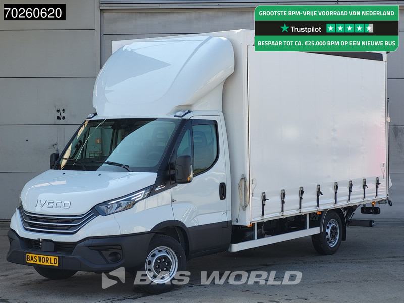 Iveco Daily 35S21 210PK Automaat Schuifzeilen met Laadklep ACC LED Bakwagen Schuifzeil Zeilen Koffer Meubelbak 23m3 Airco - Curtain side van: picture 1 Iveco Daily 35S21 210PK Automaat Schuifzeilen met Laadklep ACC LED Bakwagen Schuifzeil Zeilen Koffer Meubelbak 23m3 Airco - Curtain side van: picture 1