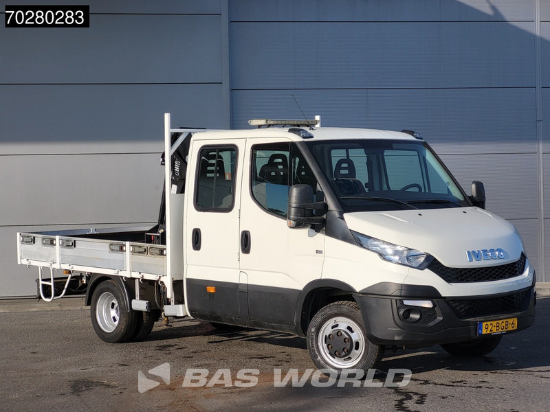 Iveco Daily 50C17 3,0L Automaat 170PK HIAB 017T-2 DC Open laadbak Dubbellucht Airco Euro6 Pickup Crane Kraanwagen Kranwagen Pritsche Airco D - Flatbed van: picture 5 Iveco Daily 50C17 3,0L Automaat 170PK HIAB 017T-2 DC Open laadbak Dubbellucht Airco Euro6 Pickup Crane Kraanwagen Kranwagen Pritsche Airco D - Flatbed van: picture 5