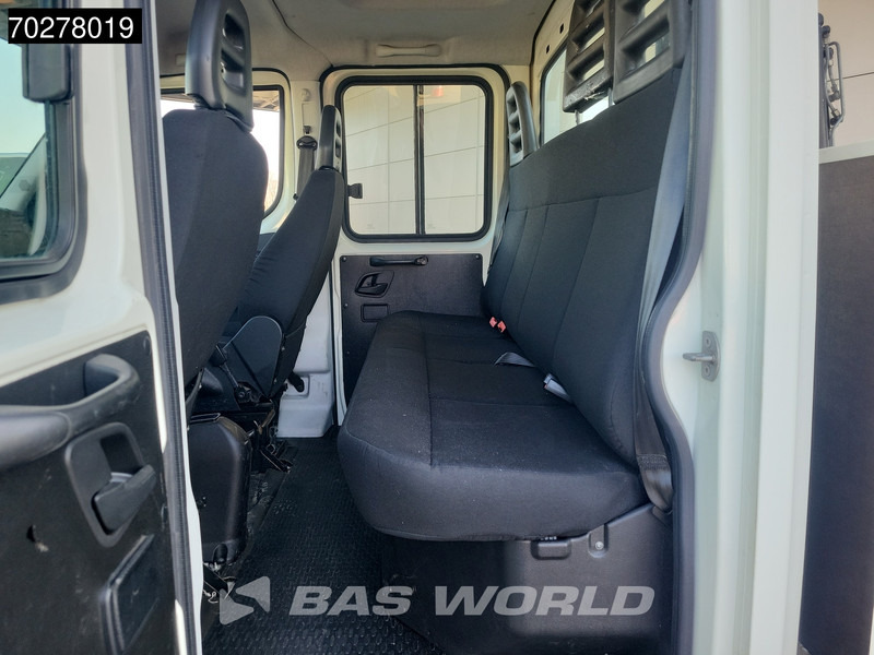 Flatbed van Iveco Daily 50C17 3.0L Automaat DC Open laadbak Kraan Hiab 017T-2 Airco APK 10-2025 Pickup Crane Kraanwagen Pritsche Airco Dubbel cabine: picture 15