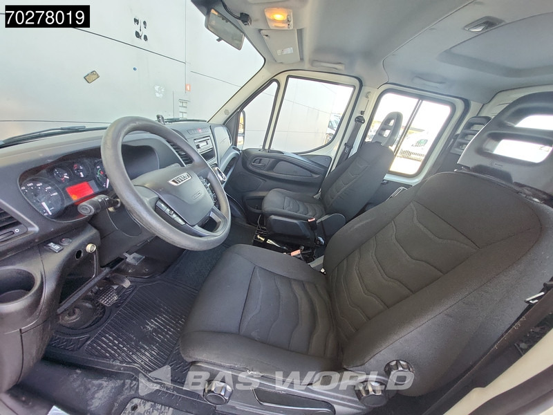 Flatbed van Iveco Daily 50C17 3.0L Automaat DC Open laadbak Kraan Hiab 017T-2 Airco APK 10-2025 Pickup Crane Kraanwagen Pritsche Airco Dubbel cabine: picture 13