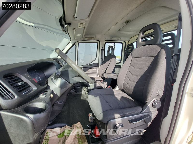 Flatbed van Iveco Daily 50C17 3,0L Automaat HIAB 017T-2 DC Open laadbak Dubbellucht Airco Euro6 Pickup Crane Kraanwagen Pritsche Airco Dubbel cabine: picture 19