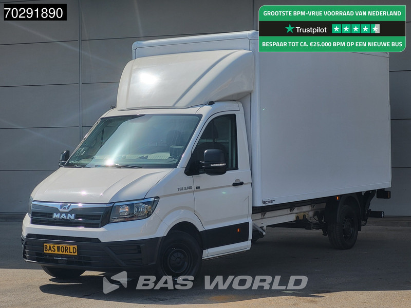 MAN TGE 3.140 Automaat Laadklep Bakwagen Airco Cruise Camera Euro6 Meubelbak Koffer 20m3 Airco Cruise control - Box van: picture 1 MAN TGE 3.140 Automaat Laadklep Bakwagen Airco Cruise Camera Euro6 Meubelbak Koffer 20m3 Airco Cruise control - Box van: picture 1