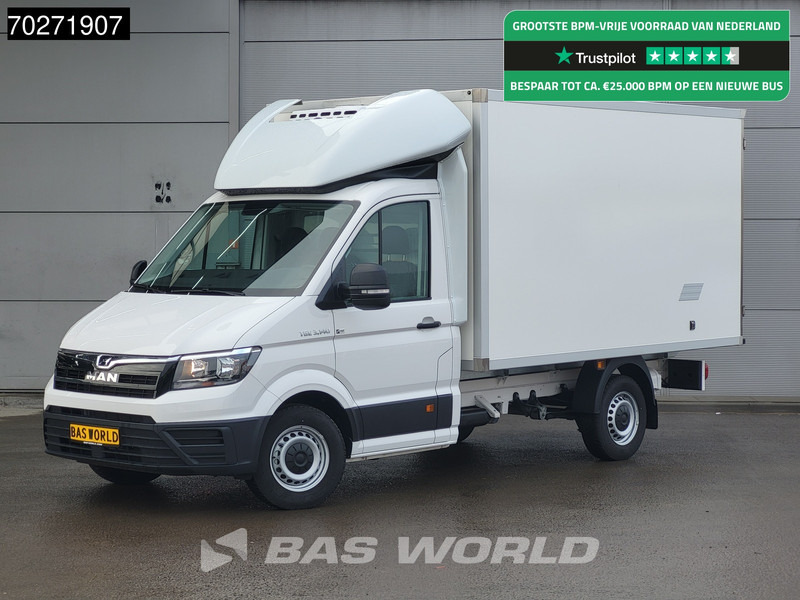 MAN TGE 3.140 Koelwagen Zijdeur Carrier CITIMAX 280 Bakwagen Koel Koeler KÜHLER 13m3 Airco - Refrigerated van: picture 1 MAN TGE 3.140 Koelwagen Zijdeur Carrier CITIMAX 280 Bakwagen Koel Koeler KÜHLER 13m3 Airco - Refrigerated van: picture 1