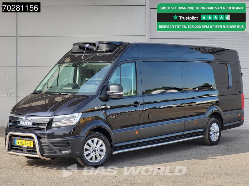 MAN TGE 3.180 Koelwagen Bi-Temp Vriezer Automaat Carrier Pulsor 400mt 230V stekker Trekhaak ACC LED Navi Airco Camera Parkeersensoren Koel Koe - Refrigerated van: picture 1 MAN TGE 3.180 Koelwagen Bi-Temp Vriezer Automaat Carrier Pulsor 400mt 230V stekker Trekhaak ACC LED Navi Airco Camera Parkeersensoren Koel Koe - Refrigerated van: picture 1