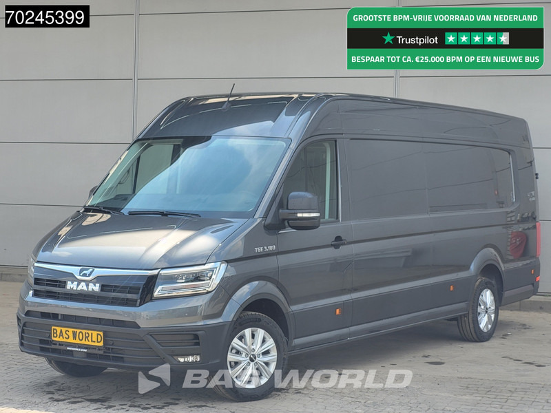 Panel van MAN TGE Automaat XXL L5H3 LED LM Velgen Groot scherm CarPlay Camera Airco Cruise 16m3 Airco Cruise control: picture 1