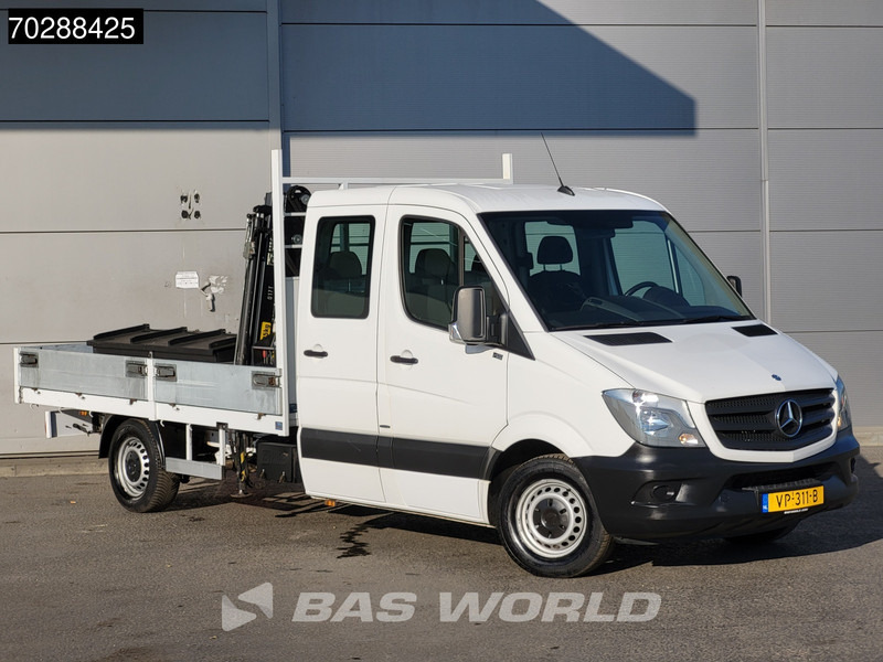 Mercedes-Benz Sprinter 310 CDI Euro6 Automaat Open laadbak Kraanwagen HIAB 017T-2 Navi Airco Euro6 Kraan Crane Kranwagen Pickup Pritsche Airco - Flatbed van: picture 3 Mercedes-Benz Sprinter 310 CDI Euro6 Automaat Open laadbak Kraanwagen HIAB 017T-2 Navi Airco Euro6 Kraan Crane Kranwagen Pickup Pritsche Airco - Flatbed van: picture 3