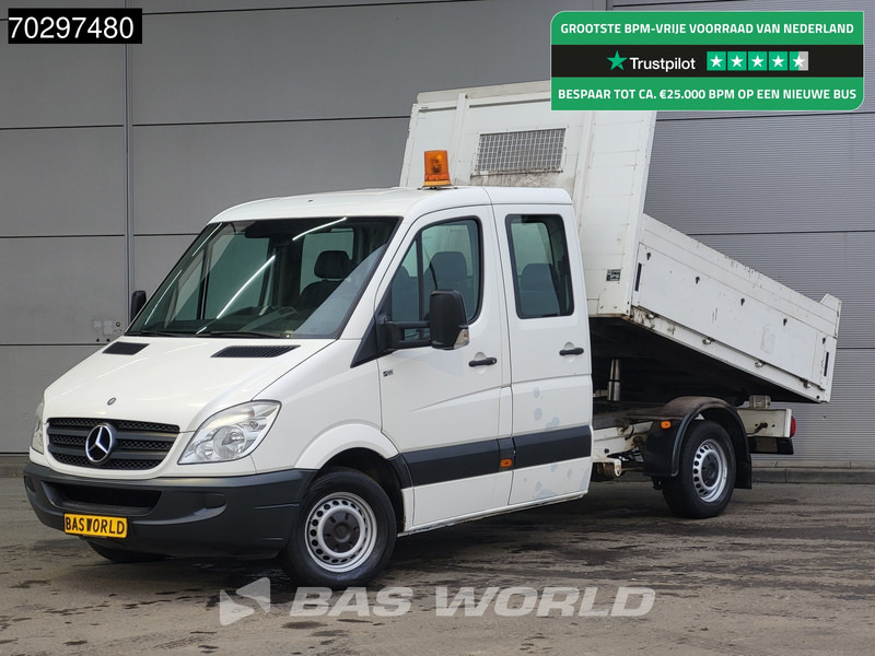 Mercedes-Benz Sprinter 310 CDI Kipper Dubbel Cabine Trekhaak Zwaailamp Tipper Benne Kieper Trekhaak - Tipper van: picture 1 Mercedes-Benz Sprinter 310 CDI Kipper Dubbel Cabine Trekhaak Zwaailamp Tipper Benne Kieper Trekhaak - Tipper van: picture 1